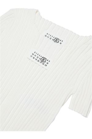 Ribbed knit T-shirt MM6 KIDS | M60989MM07XM6101